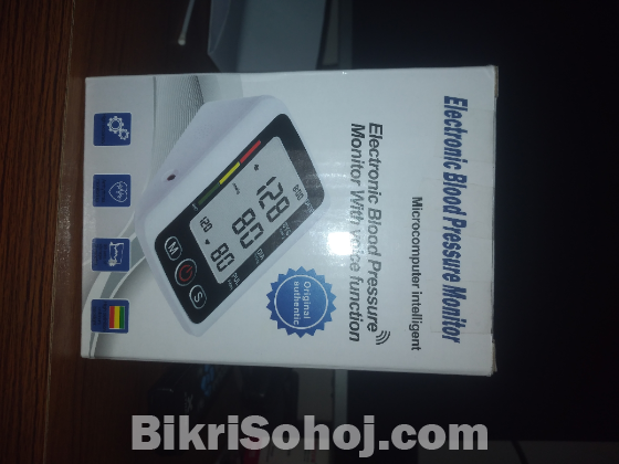 Electronic Blood Pressure monitor with Voice Function